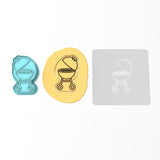 Grill Cookie Cutter | Stamp | Stencil #1