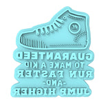 Guaranteed to Make a Kid Run Faster Cookie Cutter | Stamp | Stencil #1 4th of july Cookie Cutter Lady MINI - 2 Inches (5cm) Stamp ONLY