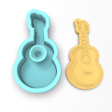 Guitar Cookie Cutter | Stamp | Stencil #1