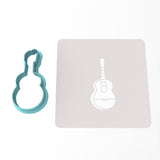Guitar Cookie Cutter | Stamp | Stencil #1