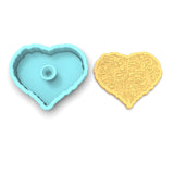 Gun Heart Cookie Cutter | Stamp | Stencil #1 Boys/ Army / Outdoorsman Cookie Cutter Lady