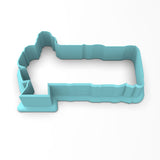 Gun Love Cookie Cutter | Stamp | Stencil #1