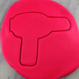 Hair Dryer Cookie Cutter Outline - Girly / Dolls / Princess