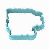 Happy 4th of July Cookie Cutter | Stamp | Stencil #1