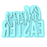 Happy Easter Cookie Cutter | Stamp | Stencil #B Animals & Dinosaurs Cookie Cutter Lady MINI - 2 Inches (5cm) Stamp ONLY