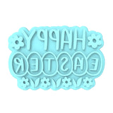Happy Easter Eggs Daisies Cookie Cutter | Stamp | Stencil #1 Animals & Dinosaurs Cookie Cutter Lady MINI - 2 Inches (5cm) Stamp ONLY