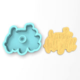 Happy Fall Y'all Cookie Cutter | Stamp | Stencil #2