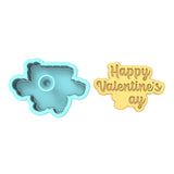 Happy Valentine's ay Cookie Cutter | Stamp | Stencil #1 Wedding / Baby / V Day Cookie Cutter Lady