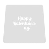Happy Valentine's ay Cookie Cutter | Stamp | Stencil #1 Wedding / Baby / V Day Cookie Cutter Lady MINI - 2 Inches (5cm) Stencil ONLY
