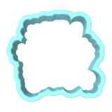 Have a Hippity Hoppity Easter Cookie Cutter | Stamp | Stencil #1 Animals & Dinosaurs Cookie Cutter Lady MINI - 2 Inches (5cm) Cookie Cutter ONLY (Outline)