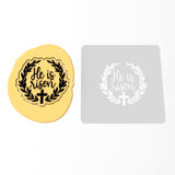 He is Risen Cookie Cutter | Stamp | Stencil #3