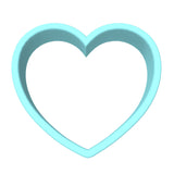 Heart of Hearts Cookie Cutter | Stamp | Stencil #2/B Wedding / Baby / V Day Cookie Cutter Lady MINI - 2 Inches (5cm) Cookie Cutter ONLY (Outline)