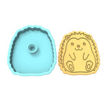 Hedgehog Cookie Cutter | Stamp | Stencil #1 Animals & Dinosaurs Cookie Cutter Lady