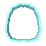 Hedgehog Cookie Cutter | Stamp | Stencil #1 Animals & Dinosaurs Cookie Cutter Lady MINI - 2 Inches (5cm) Cookie Cutter ONLY (Outline)