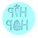 Hip Hop Cookie Cutter | Stamp | Stencil #1 Animals & Dinosaurs Cookie Cutter Lady MINI - 2 Inches (5cm) Debosser ONLY