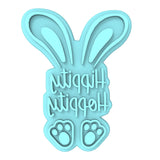 Hippity Hoppity Cookie Cutter | Stamp | Stencil #1 Animals & Dinosaurs Cookie Cutter Lady MINI - 2 Inches (5cm) Stamp ONLY