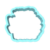 Hugs Kisses and Valentine Wishes Cookie Cutter | Stamp | Stencil Wedding / Baby / V Day Cookie Cutter Lady MINI - 2 Inches (5cm) Cookie Cutter ONLY (Outline)