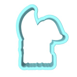 Hunt Mode On Cookie Cutter | Stamp | Stencil Animals & Dinosaurs Cookie Cutter Lady MINI - 2 Inches (5cm) Cookie Cutter ONLY (Outline)