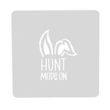 Hunt Mode On Cookie Cutter | Stamp | Stencil Animals & Dinosaurs Cookie Cutter Lady MINI - 2 Inches (5cm) Stencil ONLY
