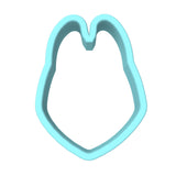 Husky Cookie Cutter | Stamp | Stencil #1 Animals & Dinosaurs Cookie Cutter Lady MINI - 2 Inches (5cm) Cookie Cutter ONLY (Outline)