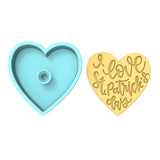 I Love St. Patrick's Day Cookie Cutter | Stamp | Stencil #1 Cookie Cutter Lady