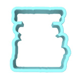 I'm That Dad Cookie Cutter | Stamp | Stencil #1 Cookie Cutter Lady MINI - 2 Inches (5cm) Cookie Cutter ONLY (Outline)