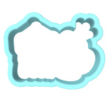 Irish You Were Beer Cookie Cutter | Stamp | Stencil #1 Cookie Cutter Lady MINI - 2 Inches (5cm) Cookie Cutter ONLY (Outline)