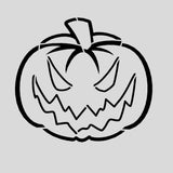 Jack O' Lantern Face Cookie Cutter | Stamp | Stencil #3