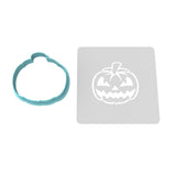 Jack O' Lantern Face Cookie Cutter | Stamp | Stencil #5