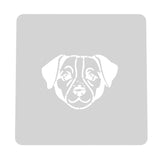 Jack Russel Cookie Cutter | Stamp | Stencil #1 Animals & Dinosaurs Cookie Cutter Lady MINI - 2 Inches (5cm) Stencil ONLY