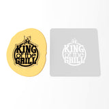 King of the Grill Cookie Cutter | Stamp | Stencil #1