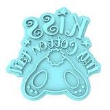 Kiss My Cotton Tail Cookie Cutter | Stamp | Stencil Animals & Dinosaurs Cookie Cutter Lady MINI - 2 Inches (5cm) Stamp ONLY