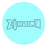 Knight Words Cookie Cutter | Stamp | Stencil #1 Animals & Dinosaurs Cookie Cutter Lady MINI - 2 Inches (5cm) Debosser ONLY