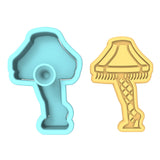 Leg Lamp Cookie Cutter | Stamp | Stencil #1