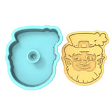 Leprechaun Cookie Cutter | Stamp | Stencil #4 Cookie Cutter Lady