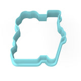 Love Dog Paw Vertical Cookie Cutter | Stamp | Stencil #1