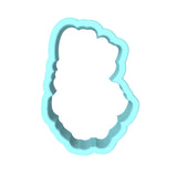 Love is in the Air Cookie Cutter | Stamp | Stencil Wedding / Baby / V Day Cookie Cutter Lady MINI - 2 Inches (5cm) Cookie Cutter ONLY (Outline)