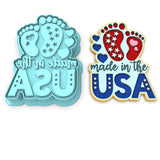 Made in the USA Cookie Cutter | Stamp | Stencil #1