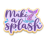 Make a Splash Cookie Cutter | Stamp | Stencil #1