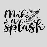 Make a Splash Cookie Cutter | Stamp | Stencil #1