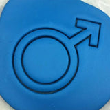 Male Gender Sign Cookie Cutter