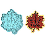 Maple Leaf Cookie Cutter | Stamp | Stencil #2