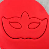 Mardi Gras Mask Cookie Cutter  Stamp & Outline #1