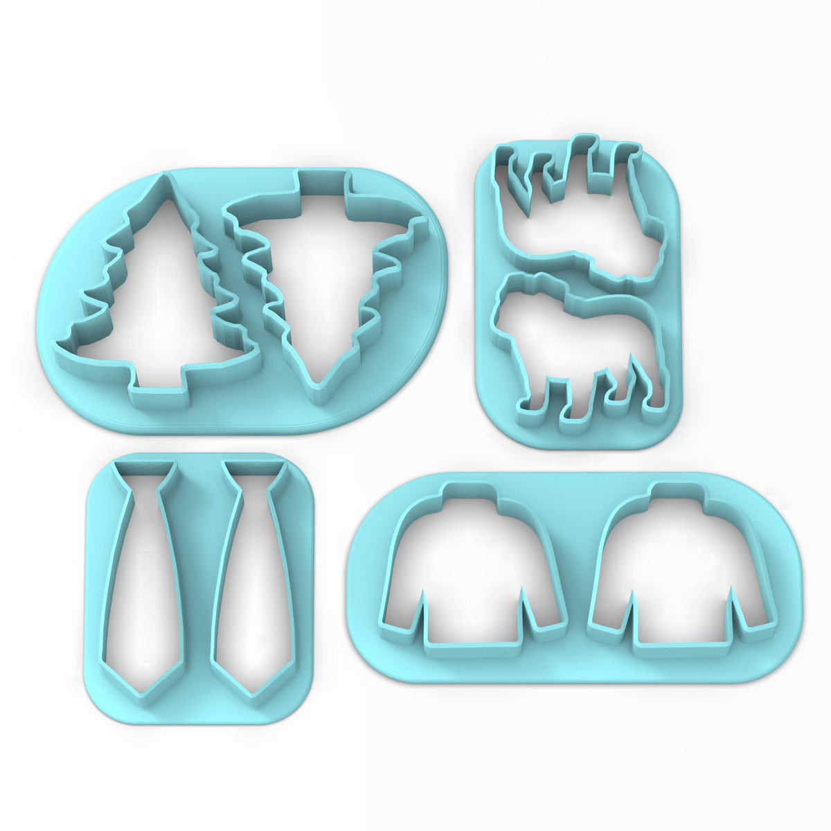 Buy 3pc Pot Leaf Cookie Cutter Set Online