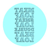 Meatloaf Beatloaf Cookie Cutter | Stamp | Stencil #1 Xmas / Winter / NYE Cookie Cutter Lady MINI - 2 Inches (5cm) Debosser ONLY