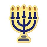 Menorah Cookie Cutter | Stamp | Stencil #1