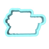 Merry Christmas Ya Filthy Animal Gun Cookie Cutter | Stamp | Stencil