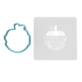 MILF (Man I Love Fall) Cookie Cutter | Stamp | Stencil #1