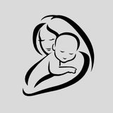 Mom and Baby Cookie Cutter | Stamp | Stencil #2