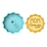 Mom I Love You Cookie Cutter | Stamp | Stencil Animals & Dinosaurs Cookie Cutter Lady